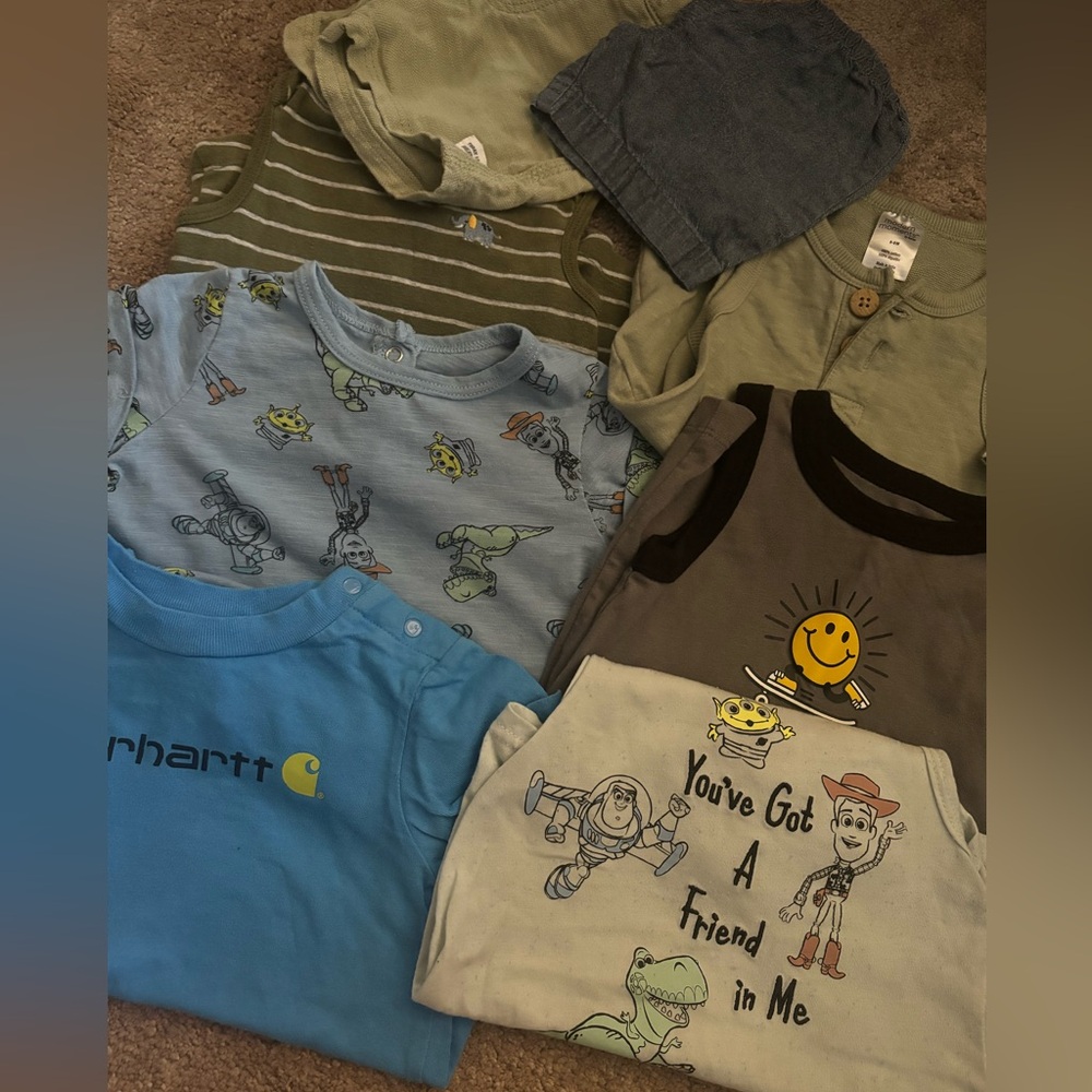 11pc 6/9 month boy outfits - Picture 6 of 6